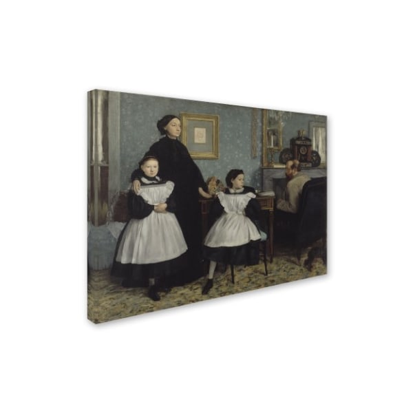 Edgar Degas 'The Bellelli Family 1858-67' Canvas Art,18x24